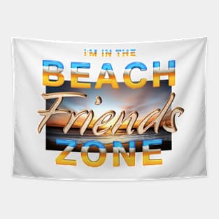 Beach Friends Zone Tapestry