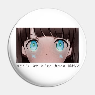 Mahouka Koukou no Rettousei `` BITE BACK '' V2 Pin