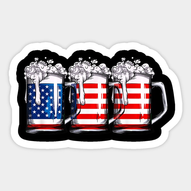 Beer American Flag T Shirt 4th Of July Men Women Merica Usa Beer American Flag T Shirt 4th Of July Men Women Merica Usa