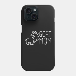 Cute Goat Mom Design Phone Case