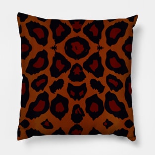 leopardprint cheetah print Pillow