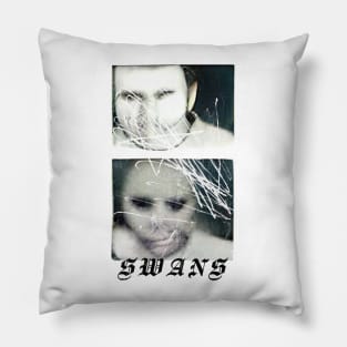 Swans ∆∆ Original Aesthetic Fan Design Pillow