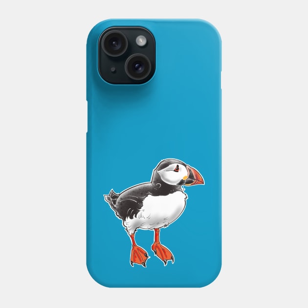 Puffin Phone Case by weilertsen