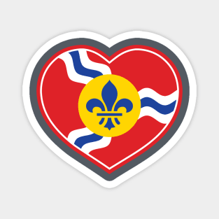 I Heart Saint Louis Magnet