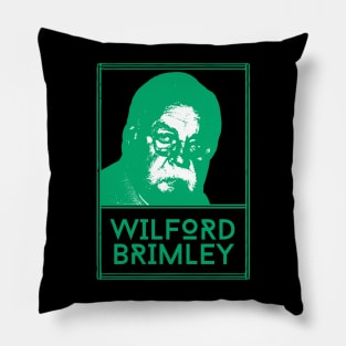 Wilford brimley\\retro fan art Pillow