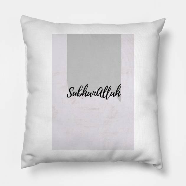 Subhanallah Pillow by The Brothers Geek Out Podcast