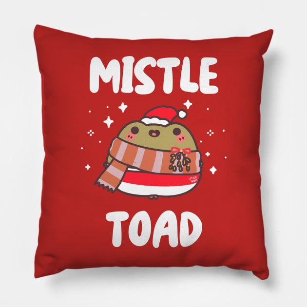 mistle toad Pillow by missrainartwork 