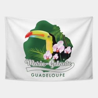 marie-galante Guadeloupe travel logo Tapestry