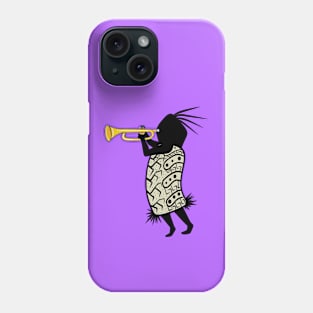 Cute Musician Playing Trumpet Phone Case