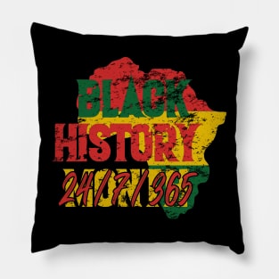 black history month 24/7/365, Pillow