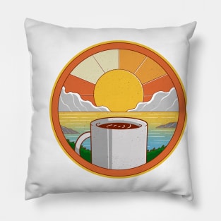 Coffee And Nature Pillow