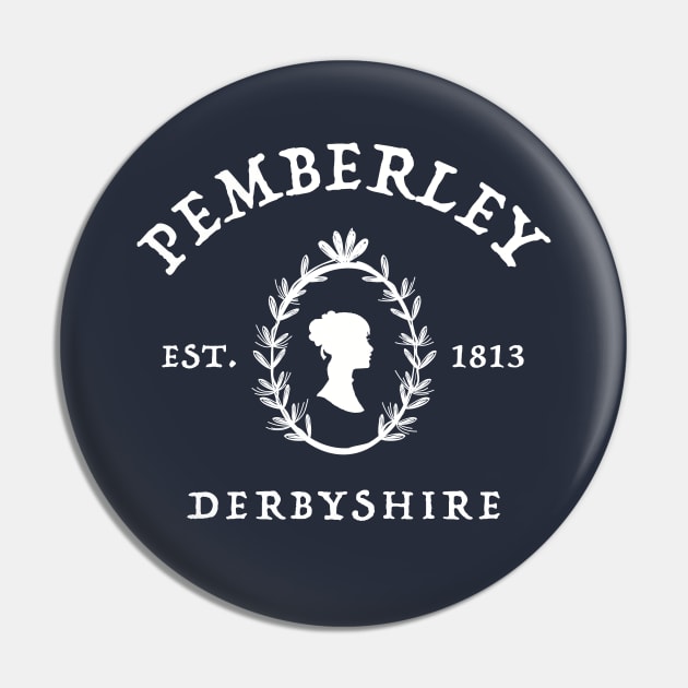 Pemberley 1813 - Pride And Prejudice - Jane Austen Pin by codeclothes