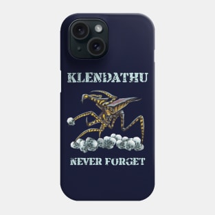 Starship Troopers (1997): KLENDATHU NEVER FORGET Phone Case