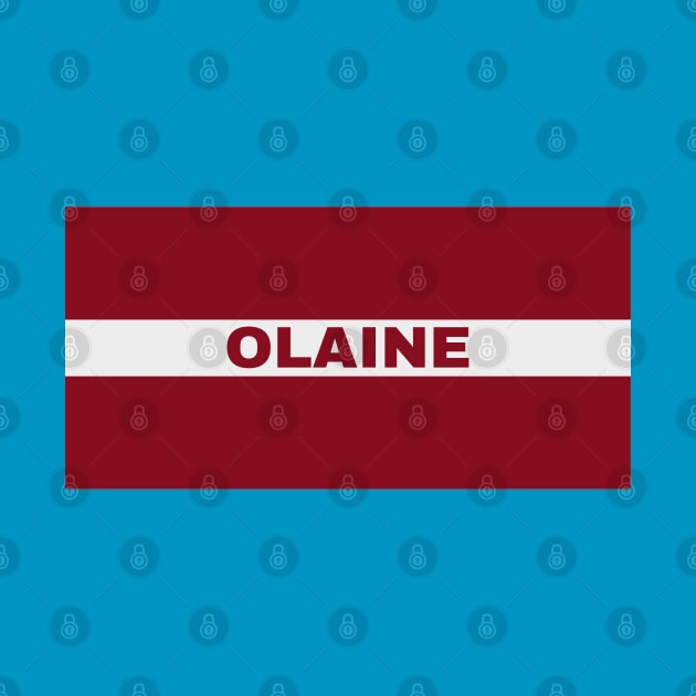 Olaine City in Latvian Flag by aybe7elf