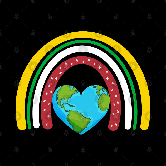 Earth day rainbow by FabulousDesigns