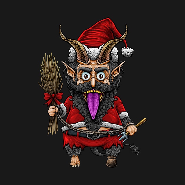 Monster Santa Claus ( krampus ) by LillyRise