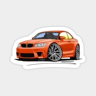 BMW 1M Coupe Orange Magnet