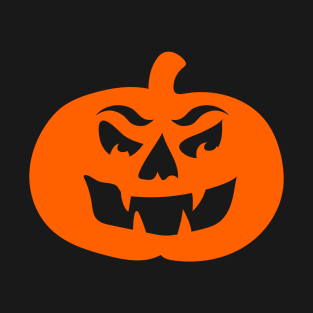 Halloween Scary Pumpkin Face T-Shirt