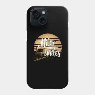 Funny American Trucker Sunset Phone Case