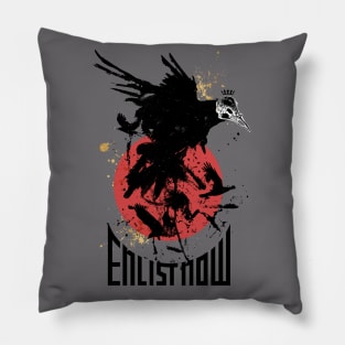 Dead Raven Pillow