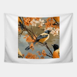 North American Birds - Oriole Tapestry