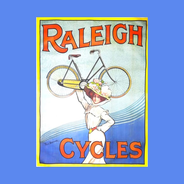 Raleigh Bicycle Advertisement by mike11209