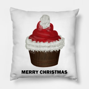 Cupcake Christmas Pillow