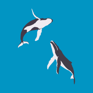 Two Whales T-Shirt