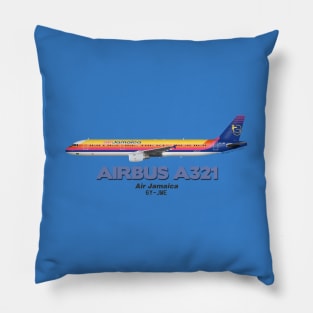 Airbus A321 - Air Jamaica Pillow