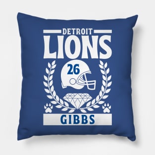 Detroit Lions Jahmyr Gibbs 26 American Football Pillow