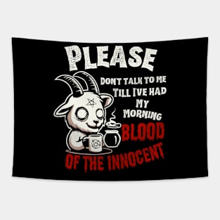 Morning Blood of the Innocent (dark) Tapestry