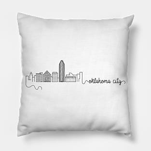 Oklahoma City City Signature Pillow