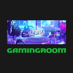 My gaming room green ver. T-Shirt