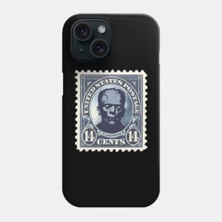 Creepy Frankenstein in Stamp design Phone Case