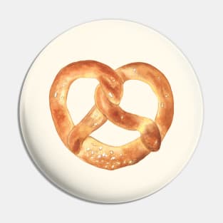 Pretzel with sea salt Pin