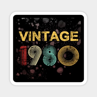 VINTAGE 1980 Magnet