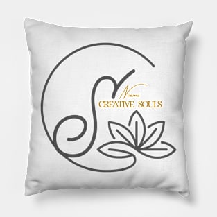 Noemi Creative Souls Gray Pillow