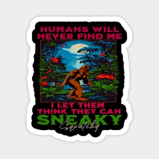 Sneaky Sasquatch Magnet