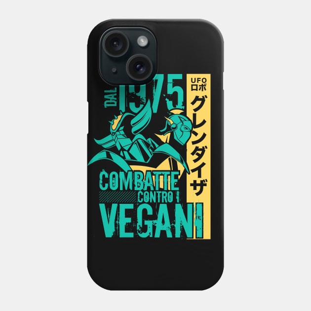 046 Grendizer Vegan DARK ITA Phone Case by Yexart