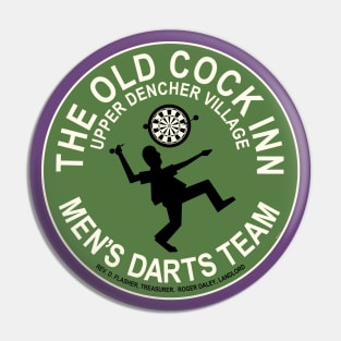 The Old Cock Inn Darts Team - Green Pin