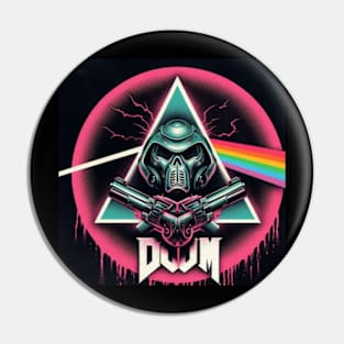 Doom Pink Floyd Crossover Pin