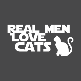 real men loves cats T-Shirt