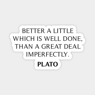 Plato Quote Magnet