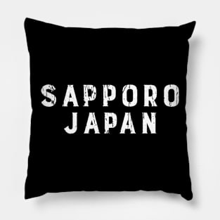 SAPPORO JAPAN Pillow