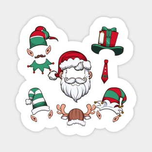 Christmas Hats Magnet