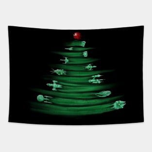 Holiday Sci-Flyers Tapestry