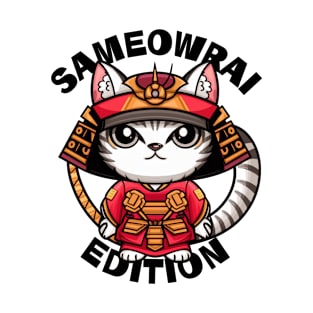 Sameowrai Edition The Cat Samurai T-Shirt