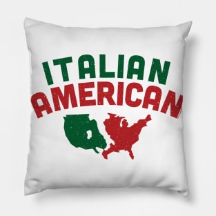 Italian American Map Pillow