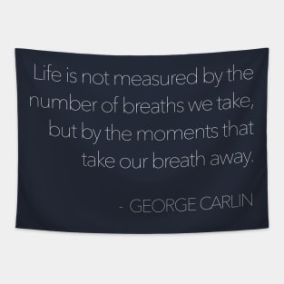 George Carlin Quotes Design Tapestry