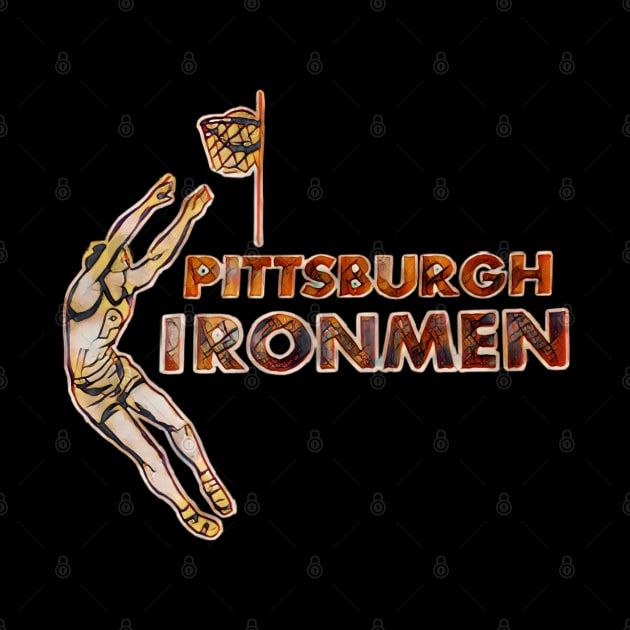 Pittsburgh Ironmen Basketball by Kitta’s Shop